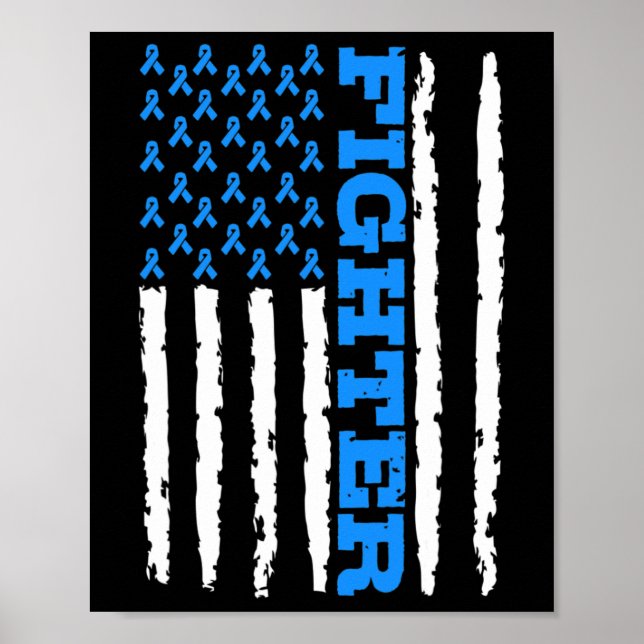 Diabetes Typ 1 T1D Diabetische Bewusstseinsbildung Poster (Vorne)