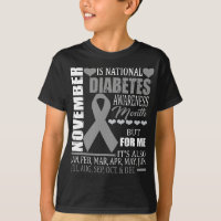 Diabetes-Typ Bewusstsein november diabetic lustige