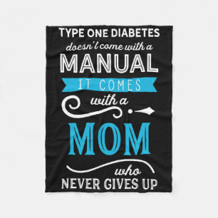Diabetes Typ Eins Kommt Nicht Mit Einem Handbuch M Fleecedecke