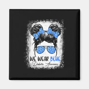 Diabetes Warrior Awareness Diabetic Support Typ W Magnet