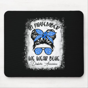 Diabetes Warrior Awareness Diabetische Unterstützu Mousepad