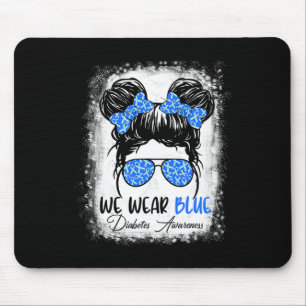 Diabetes Warrior Awareness Diabetische Unterstützu Mousepad