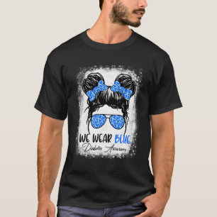Diabetes Warrior Awareness Diabetische Unterstützu T-Shirt