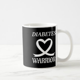 Diabetes Warrior Herz Ribbon Diabetiker Bewusstsei Kaffeetasse