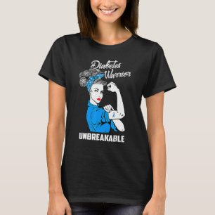 DIABETES WARRIOR UNBREAKABLE DIABETES AWARENESS T-Shirt