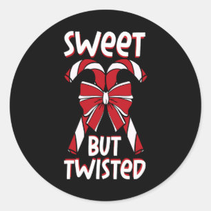 Diabetes Weihnachten Candy Cane Blut Zucker Diabet Runder Aufkleber
