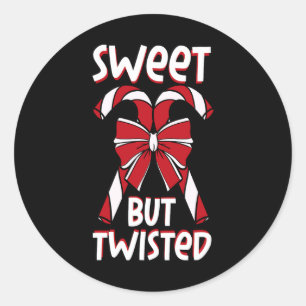 Diabetes Weihnachten Candy Cane Blut Zucker Diabet Runder Aufkleber