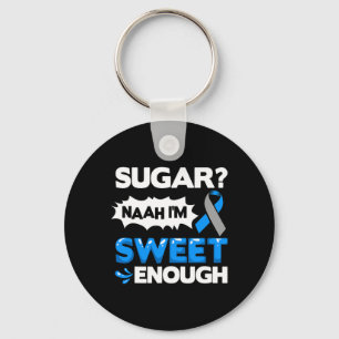Diabetes-Zitate Diabetes Bekämpft Diabetes Awarene Schlüsselanhänger