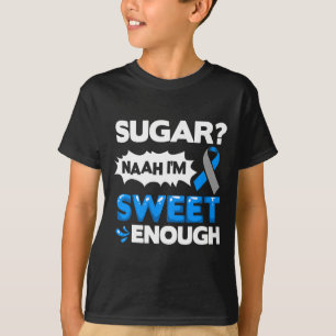 Diabetes-Zitate Diabetes Bekämpft Diabetes Awarene T-Shirt