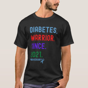 Diabeteskrieger seit 2021 T-Shirt