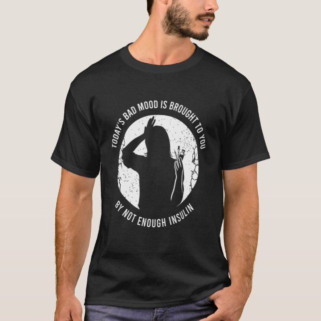 Diabetic Awareness Saying T-Shirt (Vorderseite)