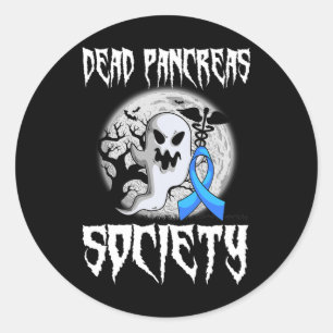 Diabetiker Diabetes der Pankreas Society Runder Aufkleber