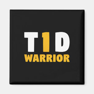 Diabetiker Typ 1 Diabetes-Bewusstsein T1D-Zitat Magnet