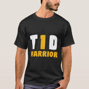 Diabetiker Typ 1 Diabetes-Bewusstsein T1D-Zitat T-Shirt