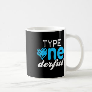 Diabetiker Typ Eins-wunderbar T1d Diabetes-Bewusst Kaffeetasse