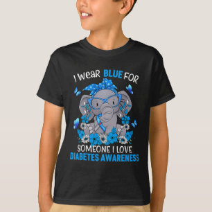 Diabetische Lebenszyklusdiabetes Aufklärung Katzen T-Shirt