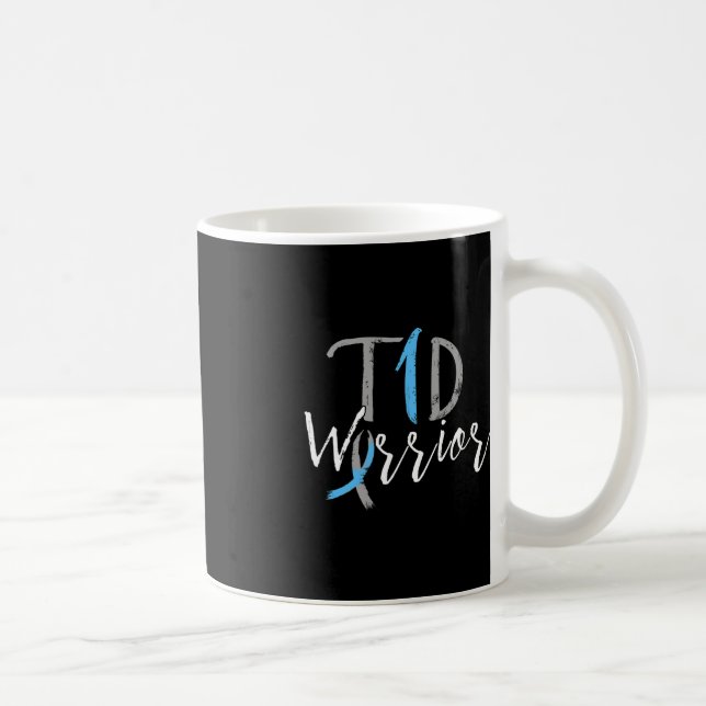 Diabetischer Spaß Typ 1 Diabetes Kaffeetasse (Rechts)