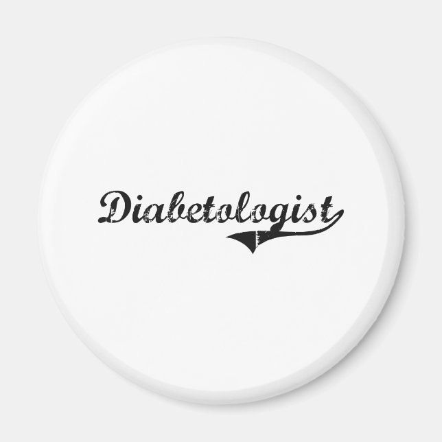 Diabetologe Beruflich Job Magnet (Vorne)