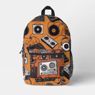 Diablo-DJ-Rucksack Bedruckter Rucksack