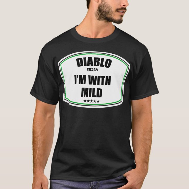 DIABLO Hot Packet Halloween Taco Kostümanpassung T-Shirt (Vorderseite)