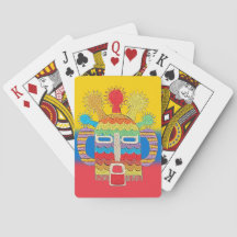 Diablo Huma Art, Ecuador Flag Thema