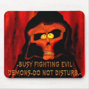 Diablo-Parodie mousepad