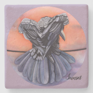 Diablo The Raven Drink Untersetzer Wasserfarbe Cro