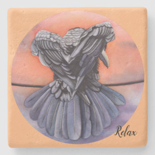 Diablo The Raven Drink Untersetzer Wasserfarbe Cro