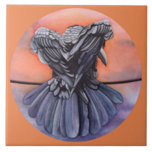 Diablo The Raven Keramik Tile in 2 Größen Fliese