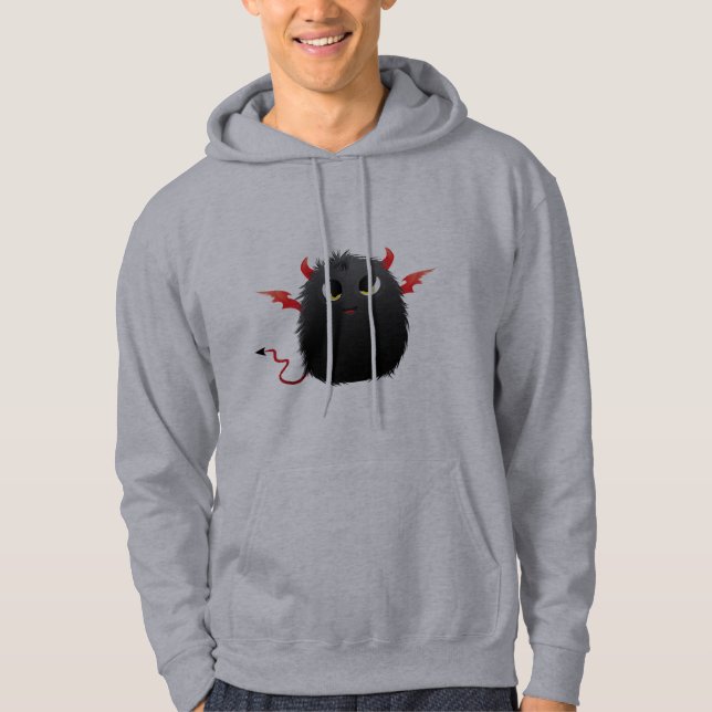 Diablopelzmonster Hoodie (Vorderseite)