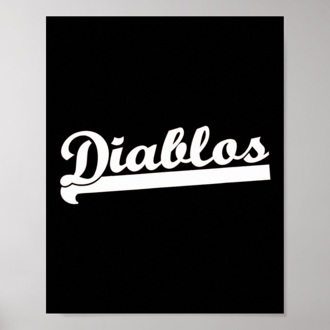 Diablos Fußball Verkauf Teppich  Poster (Vorne)