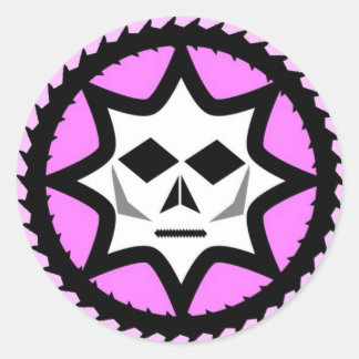 Diabolichix Classic-Logo Runder Aufkleber