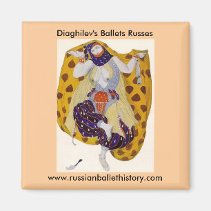 Diaghilevs Balletts Russes Magnet