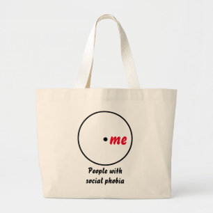 Diagnose des Venn-Single  Jumbo Stoffbeutel
