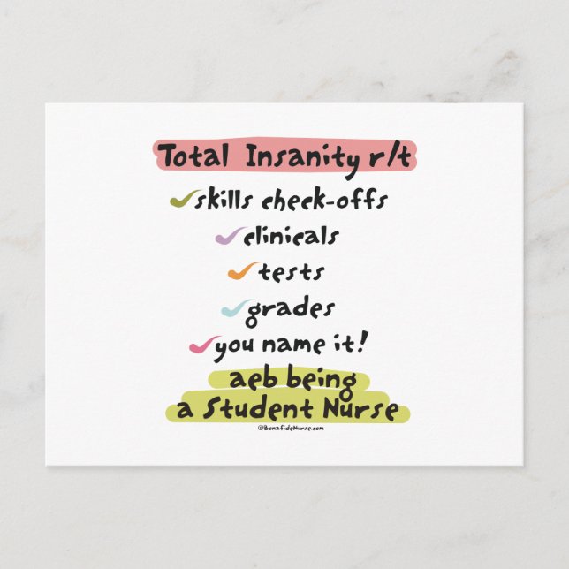 Diagnose Gesamtsicherheit Postkarte (Vorderseite)