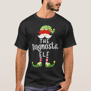 Diagnostic Elf Group Christmas Pajama Party T-Shirt