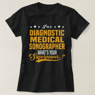 Diagnostische medizinische Sonographin T-Shirt