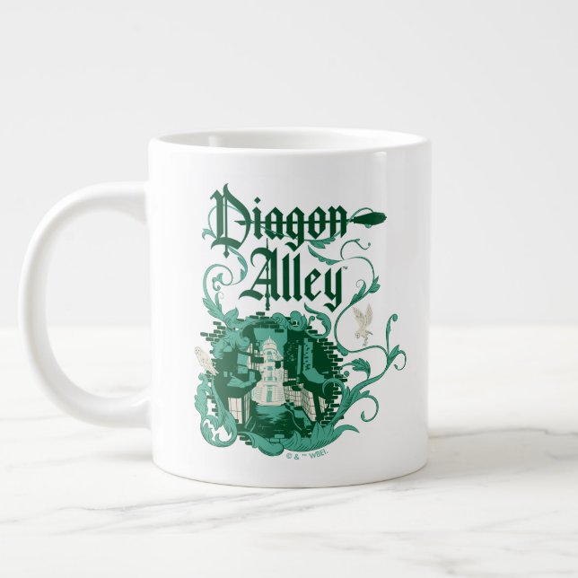 DIAGON ALLEY™ Vintag Graphic Jumbo-Tasse (Links)
