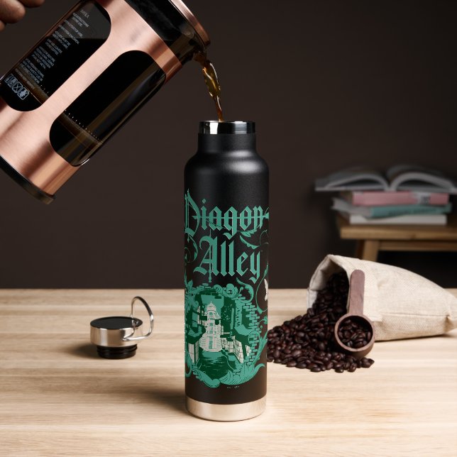 DIAGON ALLEY™ Vintag Graphic Trinkflasche (Kaffee)