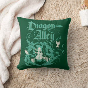DIAGON ALLEY™ Vintage Grafik Kissen