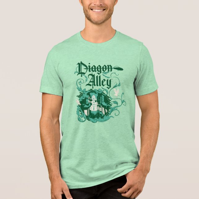 DIAGON ALLEY™ Vintage-Grafik Tri-Blend Shirt (Vorderseite)