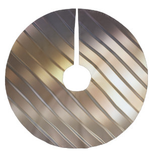 Diagonal golden abstrakten eleganten Hintergrund. Polyester Weihnachtsbaumdecke