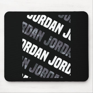 Diagonal Jordan Pattern Design Geschenk Gray Camou Mousepad