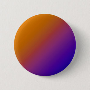 Diagonal Ombre Orange Button
