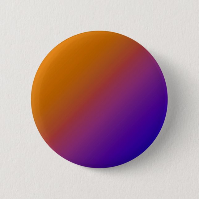 Diagonal Ombre Orange Button (Vorderseite)