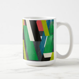 Diagonal-Slipstream-Muster Kaffeetasse