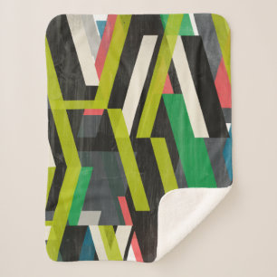 Diagonal-Slipstream-Muster Sherpadecke