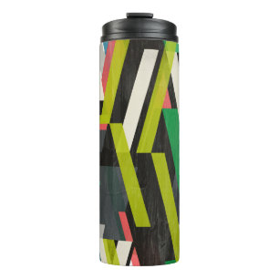 Diagonal-Slipstream-Muster Thermosbecher