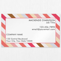 Diagonal Streifen warm Toned Modern