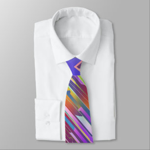 DIAGONAL STRIPES COOLE DEBONAIRE NECKTIE KRAWATTE